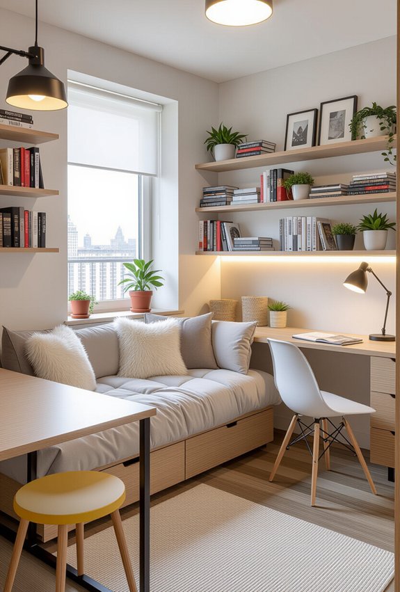 space saving multifunctional furniture