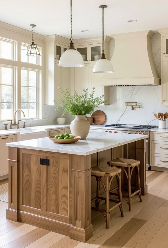 stylish centerpiece kitchen island