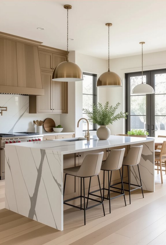 stylish statement kitchen island