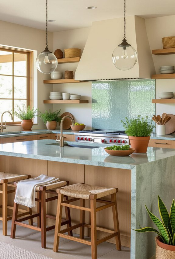 sustainable stylish countertop materials