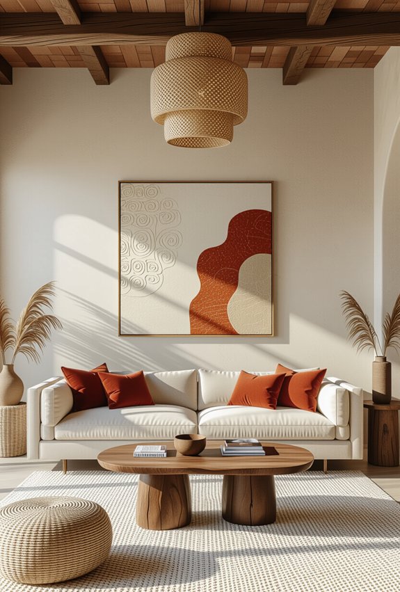 textured walls enhance atmosphere