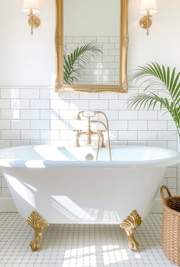 timeless bathroom fixture elegance