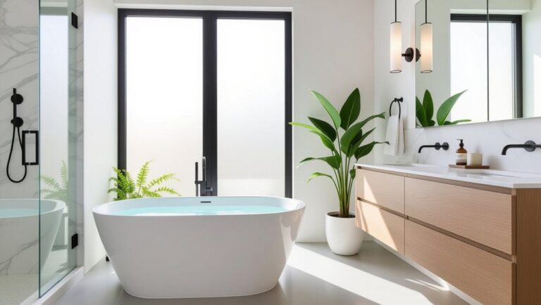 timeless modern bathroom designs