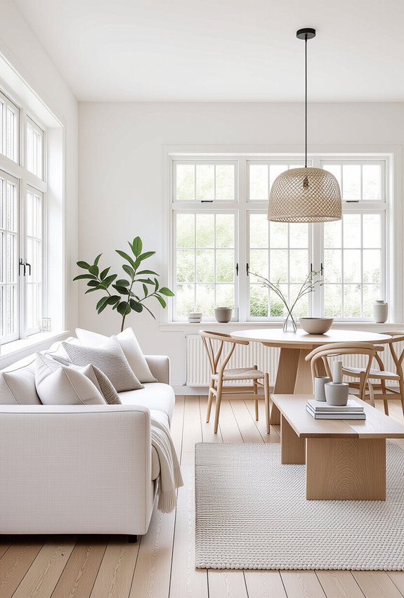 tranquil open scandinavian design