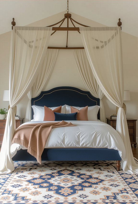 transformative canopy bed colors