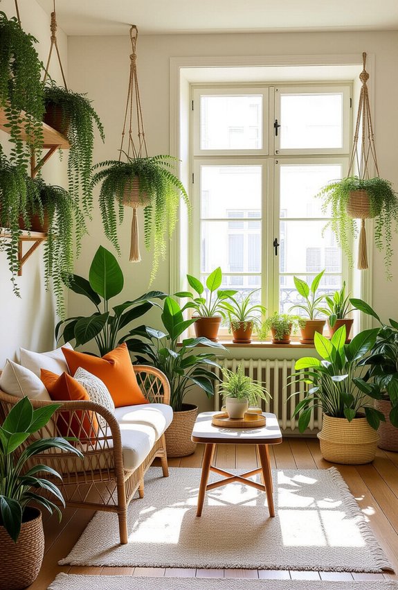 vibrant indoor plant benefits