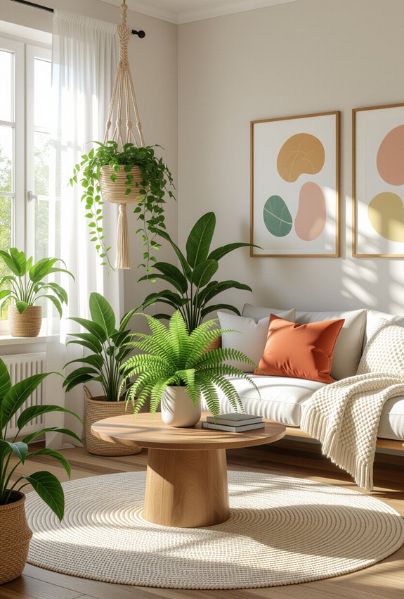 vibrant indoor plants enhance