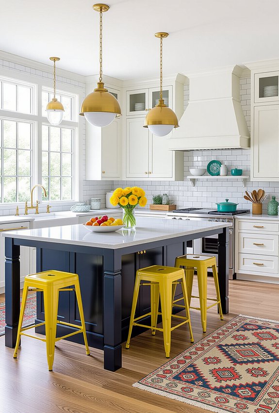 vibrant kitchen design ideas