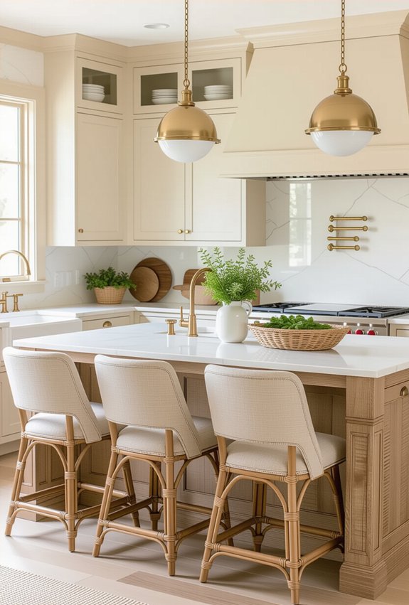 warm inviting kitchen designs