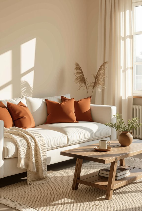 warm muted color palette