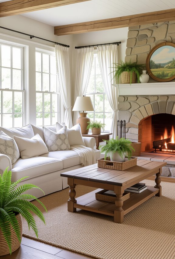 warmth charm relaxation retreat